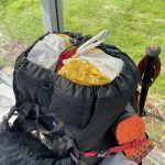 Rucksack wieder voll