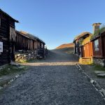 Røros, die alten Arbeiterhäuser