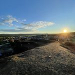 Røros, Sonnenuntergang