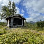 Notunterkunft auf dem Weg