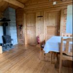 Die Stube der Krutvasshytta