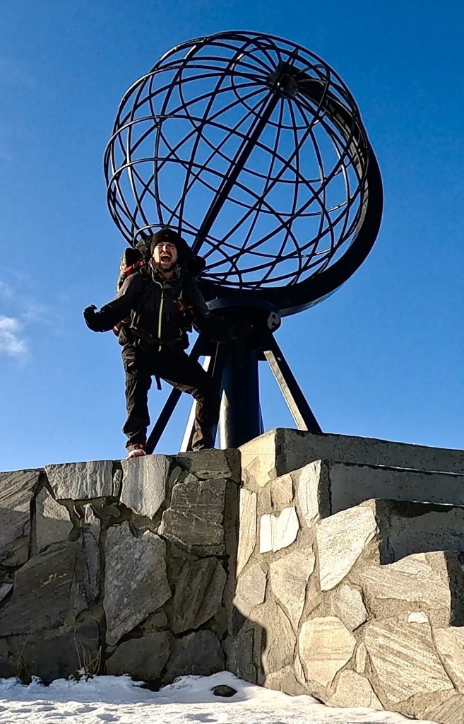 Angekommen... Nordkapp 71° 10' 21''