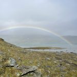 Regenbogen kurz vor Schweden