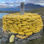 Grenzsteine im Fjell