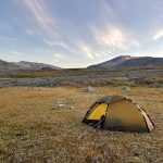 Perfekte Zeltbedingungen