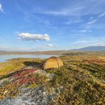 Zeltplatz in Lappland