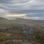 Dramatisches Licht überm Fjell