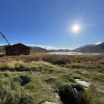 Der Morgen an der Vuomahytta