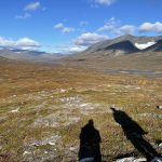 Zwei Schatten im Fjell