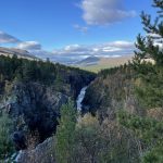 Wasserfall im Øvre Dividalen