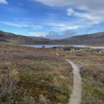 Finnische Hüttensiedlung