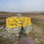 Letzter Grenzstein der Resie