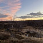 Sonnenuntergang in der Finnmark