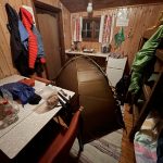 Trocknungsaktion in der Minihütte