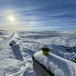 Kaffeepause im Schnee
